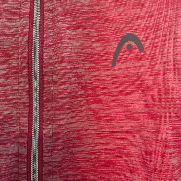 Women's Head Pink Quarter-Zip Light Weight Sweatshirt - Picture 5 of 7